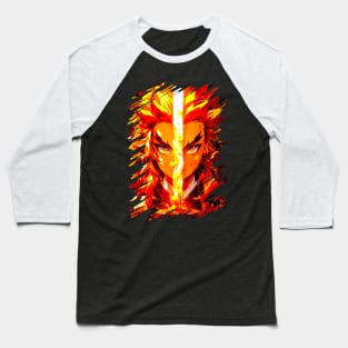 Rengoku Kyojuro Baseball T-Shirt